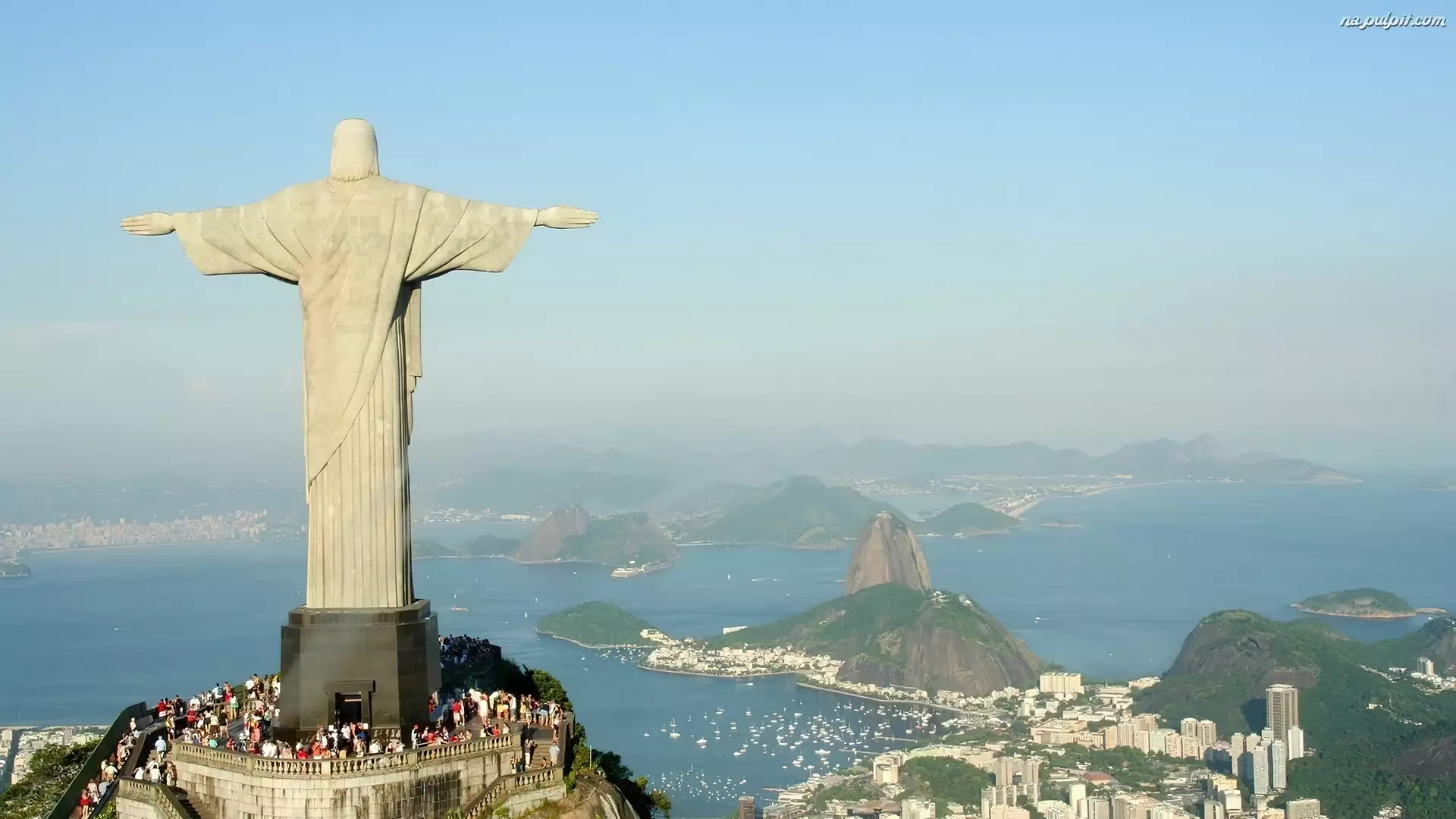 Pomnik Jezusa Chrystusa, Brazylia, Rio De Janeiro, Posąg