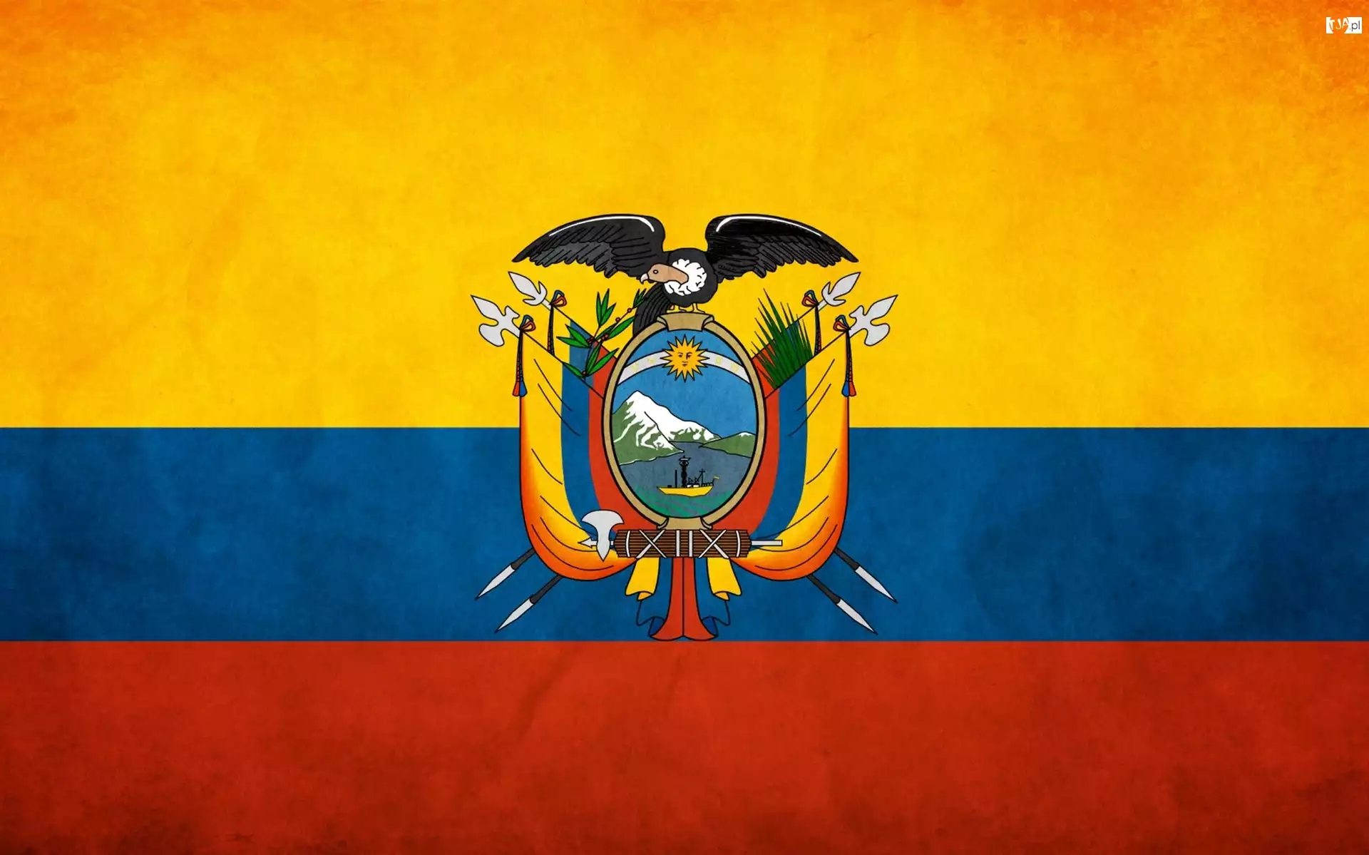 Flaga, Ekwador