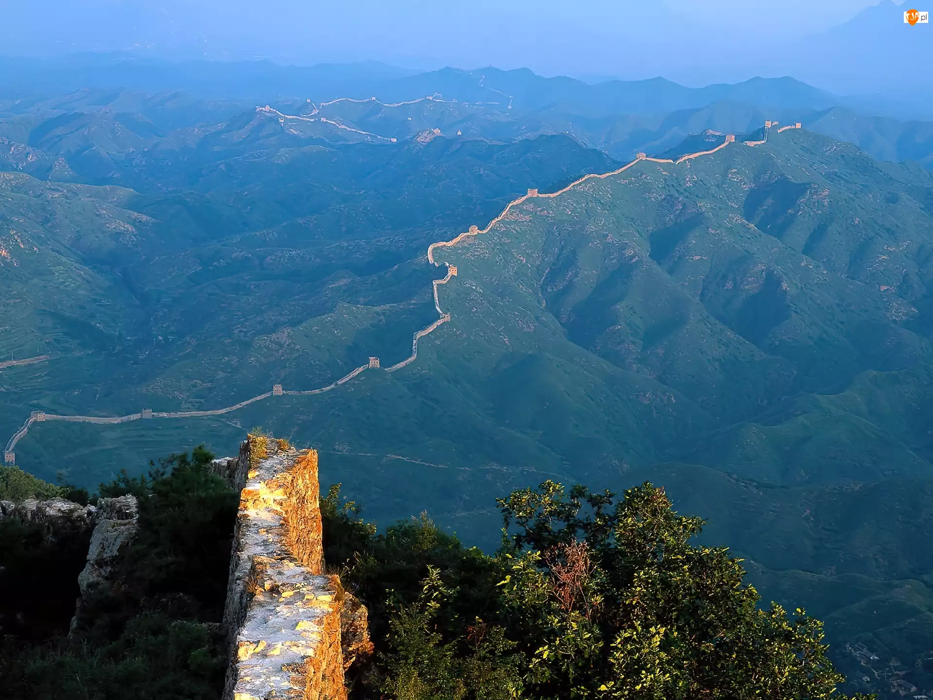 Panorama, Wielki Mur Chiński
