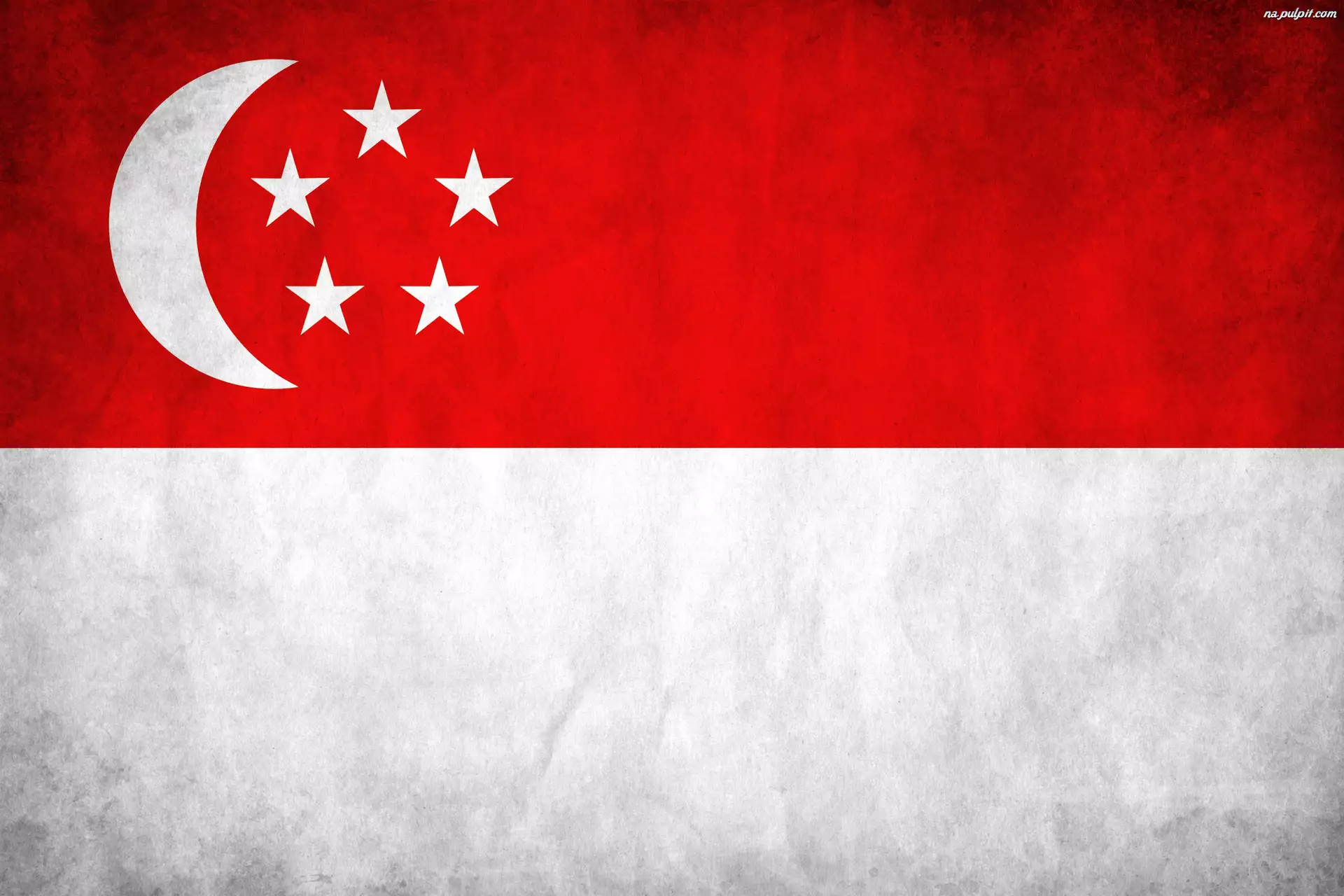 Singapur, Flaga, Państwa